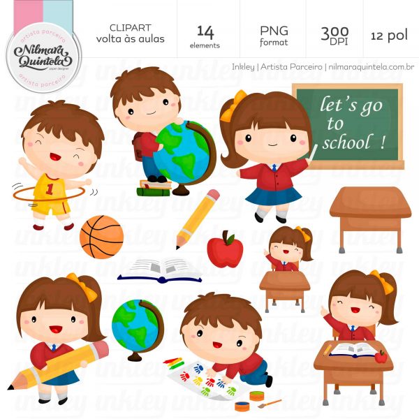 Clipart Volta às aulas