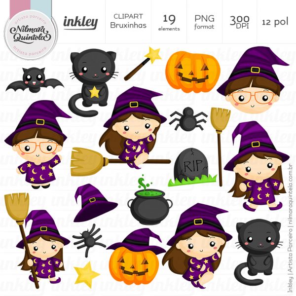 Clipart Bruxinhas