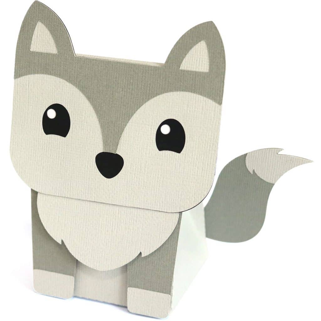 Caixa Lobo - Nilmara Quintela Paper Designer