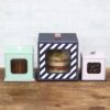 Kit de Caixas com visor para Bolo Mini bolo e Cupcake