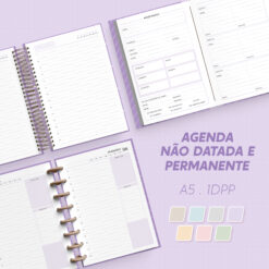 Agenda | 1DPP - Permanente/Não Datada - A5 | Modelo 2026