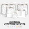 SUPER COMBO de Calendário de mesa 2026
