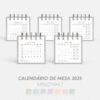 Calendário de mesa 2026 | Minizinho