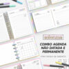 Combo Agenda para Colorir | Color.me - Permanente/Não Datada