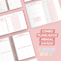 Combo - Planejador mensal 2026 | Datado