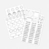 Pack de adesivos para Planner e Agenda | Color.me (grátis na compra de qualquer miolo color.me)