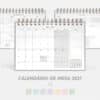 Calendário de mesa 2027 | A5