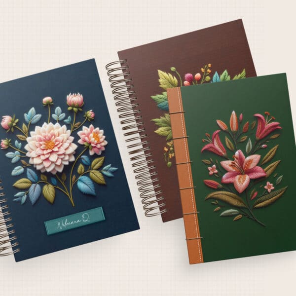 Coleção Flores e Bordados NOITE
