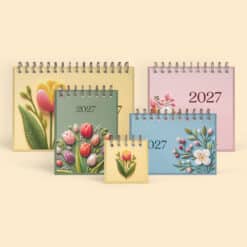 Coleção Flores e Bordados DIA - Calendário | Nilmara Quintela