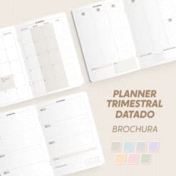 Planner Modular / Trimestral 2027 | Datado - A5 - Brochura