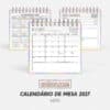 Calendário de Mesa 2027 | Color.me – Mini
