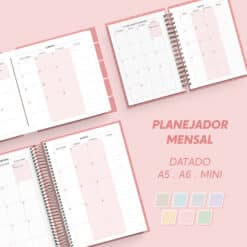 Planejador Mensal 2027 | Datado - A5, A6 e Mini