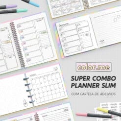 Super Combo Planner Slim 2027 | Color.me