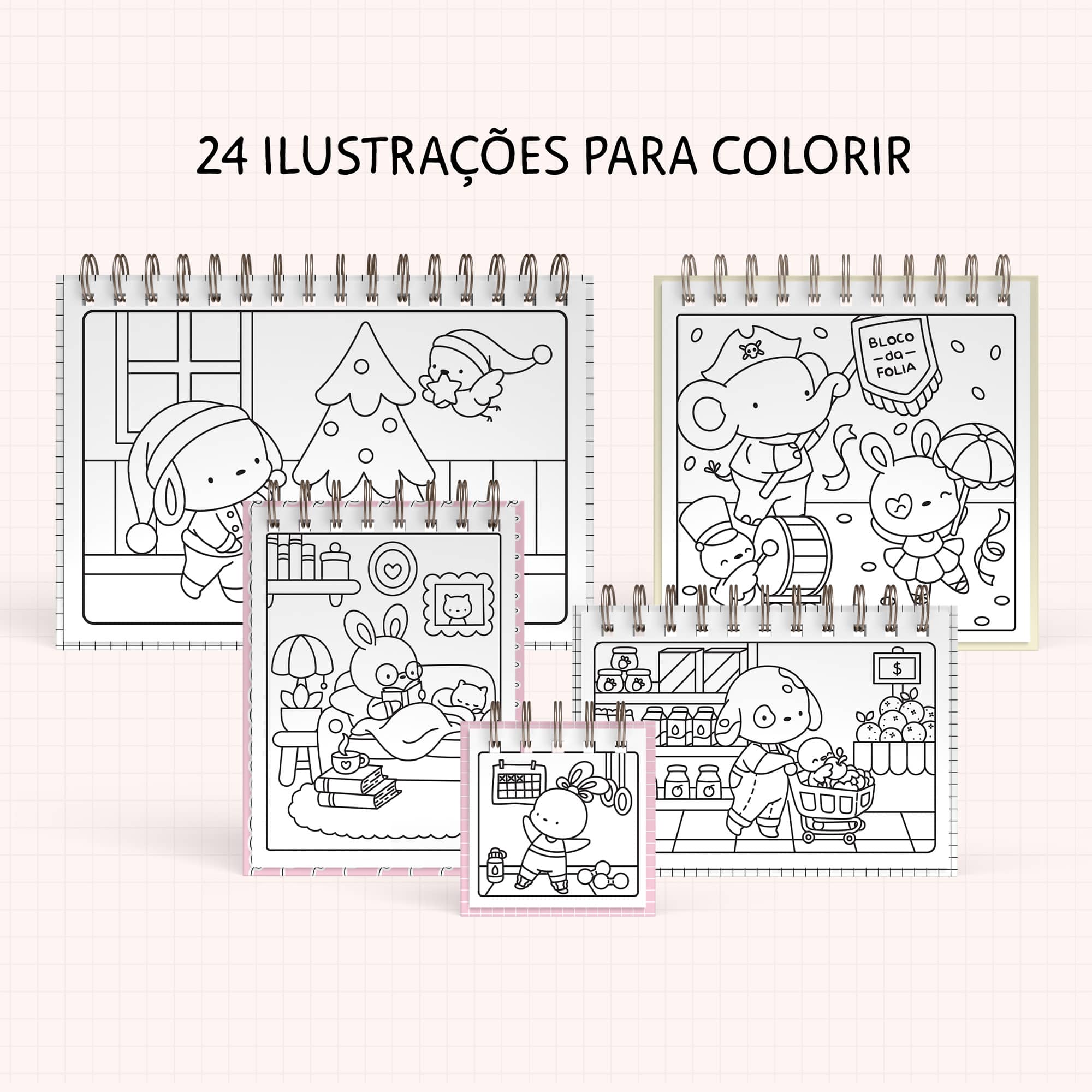 Capas e ilustrações Calendário 2027 Color.me by Ni Estúdio Criativo | Momentos + Rotinas - Imagem 2